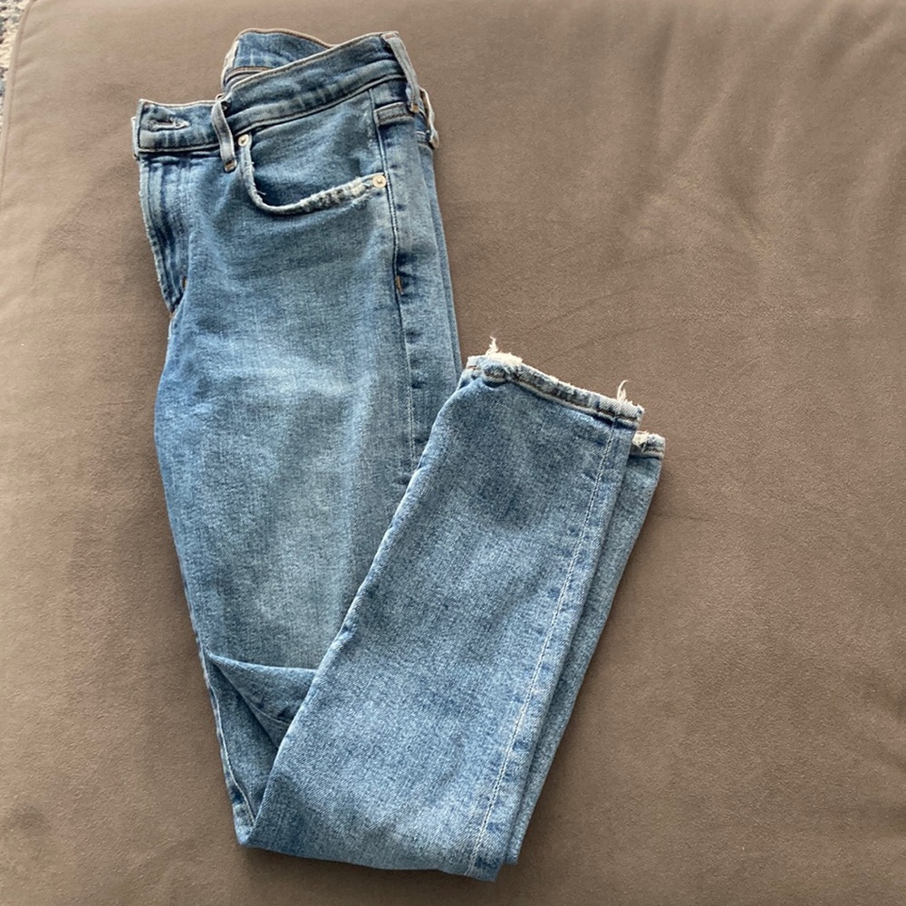 Agolde Toni Midrise straight jeans
